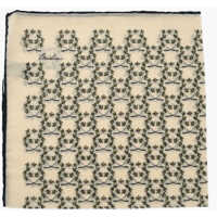 Esarfe Plant Patterned Silk Pocket Square Barbati