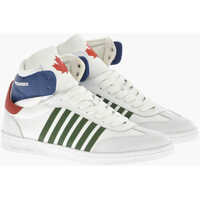 Sneakers Leather Boxer High-Top Sneakers Barbati