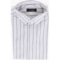 Camasi casual Cc Brothers Cotton Shirt With Balanced Stripe Motif Barbati