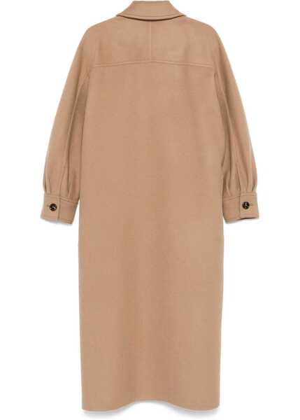 Paltoane Max Mara Aldo 134 Coat BEIGE Femei (BM 18168274) 2