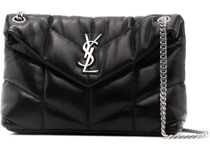 Genti de umar Saint Laurent Loulou Puffer Bag Small BLACK Femei (BM 18168277) 1