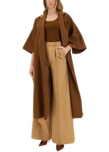 Paltoane Max Mara Camel Drap Cape Coat BUFF Femei (BM 18168352) 2