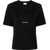 Saint Laurent Boyfriend Fit T-Shirt BLACK