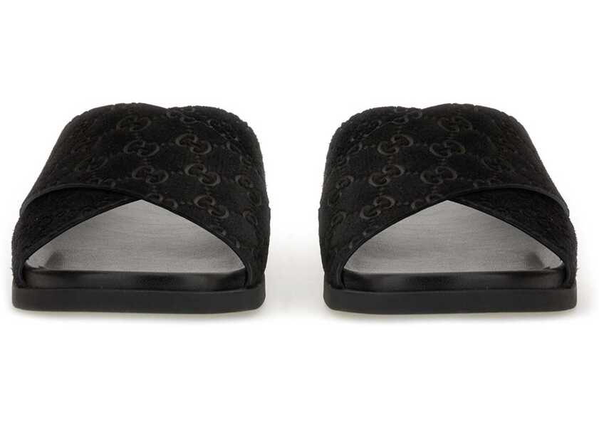 Sandale Gucci Sandal Slider With Gg Pattern MULTICOLOUR Barbati (BM 18168481) 4