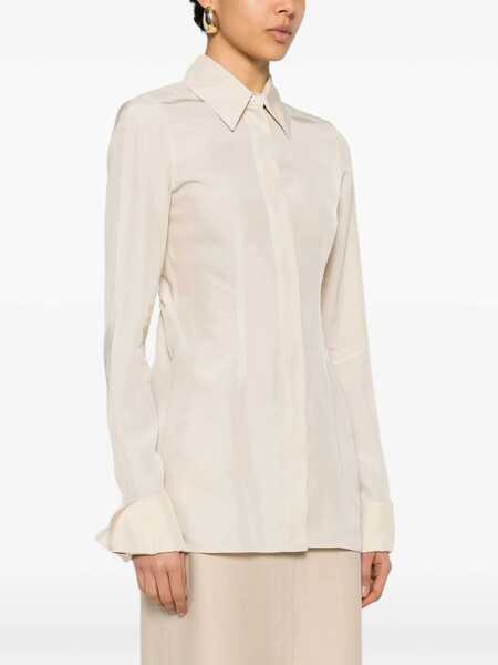 Bluze SPORTMAX Shirt Theory12 BEIGE Femei (BM 18168643) 4