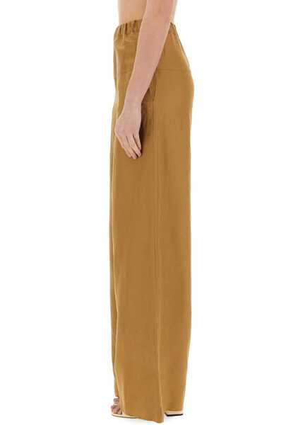 Pantaloni casual Max Mara Pants Honor BEIGE Femei (BM 18168688) 4