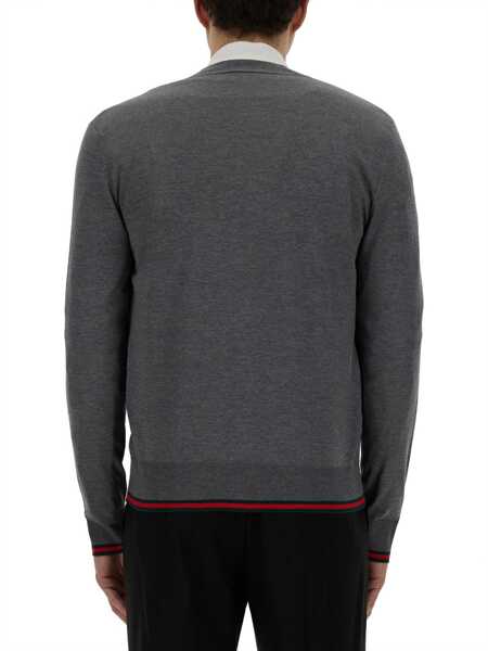 Cardigane Gucci Web Pattern Cardigan BLUE Barbati (BM 18168754) 3