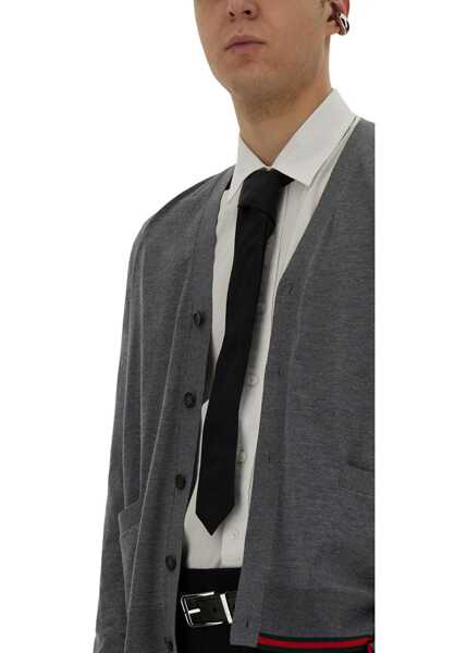 Cardigane Gucci Web Pattern Cardigan BLUE Barbati (BM 18168754) 4