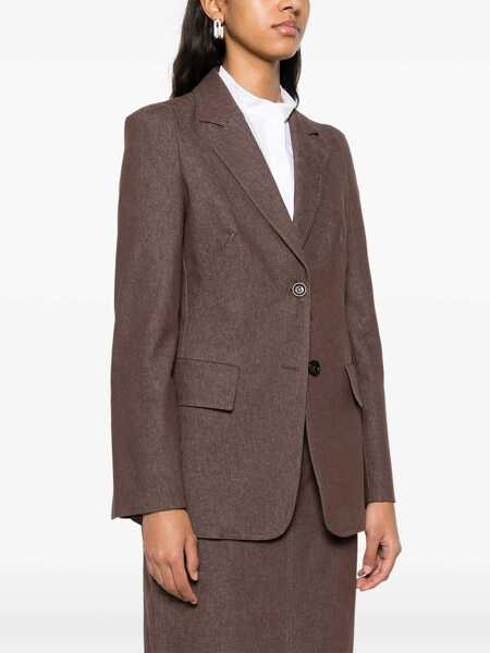 Sacouri office Max Mara Ambush Jacket BROWN Femei (BM 18168760) 3