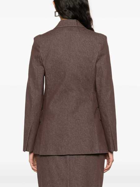 Sacouri office Max Mara Ambush Jacket BROWN Femei (BM 18168760) 4