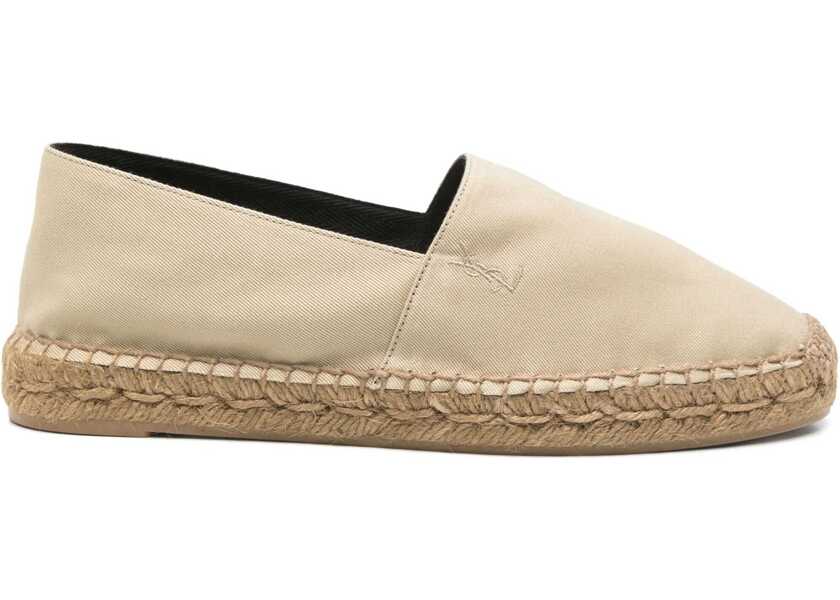 Balerini Saint Laurent Espadrille In Gabardine BEIGE Femei (BM 18168823) 1