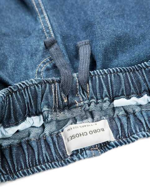 Pantaloni casual Bobo Choses Pants BLUE Baieti (BM 18168832) 4