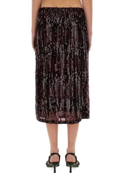 Fuste casual Baum und Pferdgarten Midi Skirt Jaino BORDEAUX Femei (BM 18168952) 3