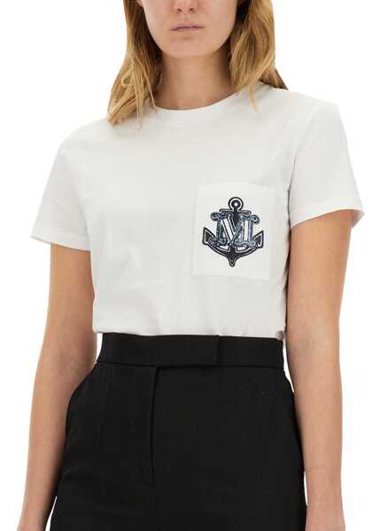 Tricouri Max Mara Acacia T-Shirt WHITE Femei (BM 18169003) 4