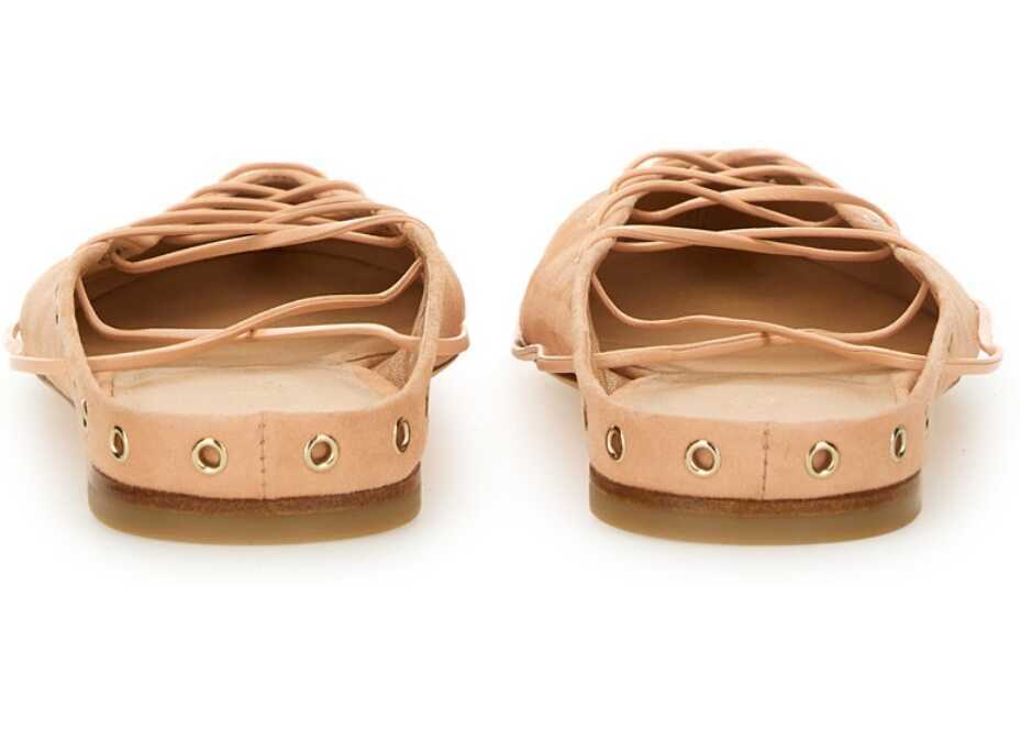 Balerini Chloe Ballerina Ghillies PINK Femei (BM 18169117) 4