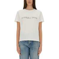 Tricouri Saint Laurent Reverse T-Shirt Femei