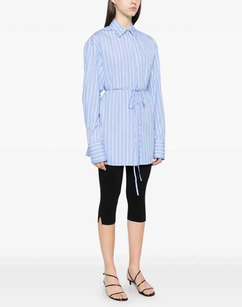 Bluze SPORTMAX Signature Shirt BABY BLUE Femei (BM 18169234) 3