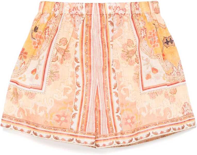 Pantaloni scurti ZIMMERMANN Shorts MULTICOLOUR Fete (BM 18169390) 2