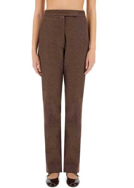 Pantaloni casual Max Mara Pants Galicia BROWN Femei (BM 18169399) 1