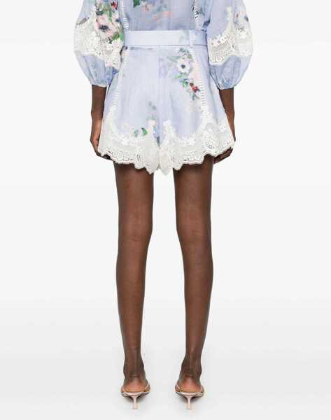 Pantaloni scurti ZIMMERMANN Short Everley MULTICOLOUR Femei (BM 18169447) 4
