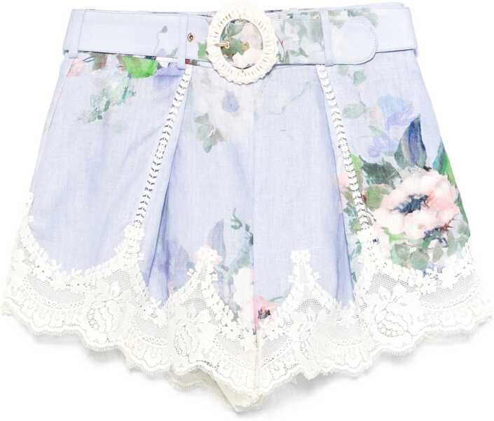 Pantaloni scurti ZIMMERMANN Short Everley MULTICOLOUR Femei (BM 18169447) 1
