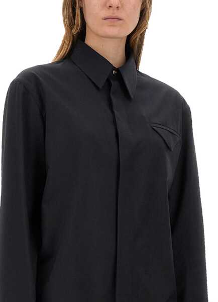 Bluze Bottega Veneta Wool Shirt BLUE Femei (BM 18169471) 4