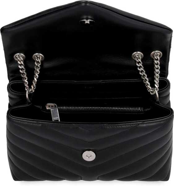 Genti de umar Saint Laurent Borsa Loulou Small BLACK Femei (BM 18169480) 4