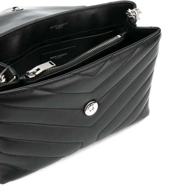 Genti de umar Saint Laurent Borsa Loulou Small BLACK Femei (BM 18169480) 5