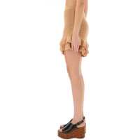 Pantaloni scurti Chloe Dama - Pantaloni scurti Chloe Crochet Knit Mini Shorts NUDE Femei (BM 18169564) - B-mall.ro