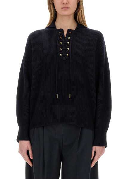 Pulovere casual Max Mara Mesh Excellent BLUE Femei (BM 18169702) 1