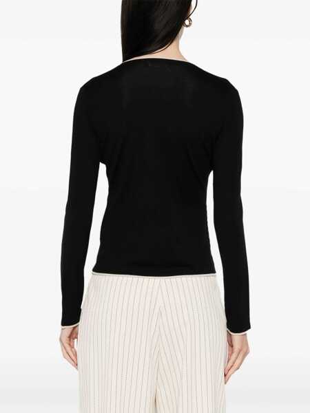 Cardigane Max Mara Cardigan Kenya BLACK Femei (BM 18169708) 4