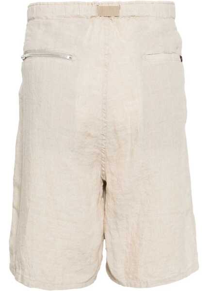 Pantaloni scurti UNDERCOVER Linen Shorts BEIGE Barbati (BM 18169744) 2