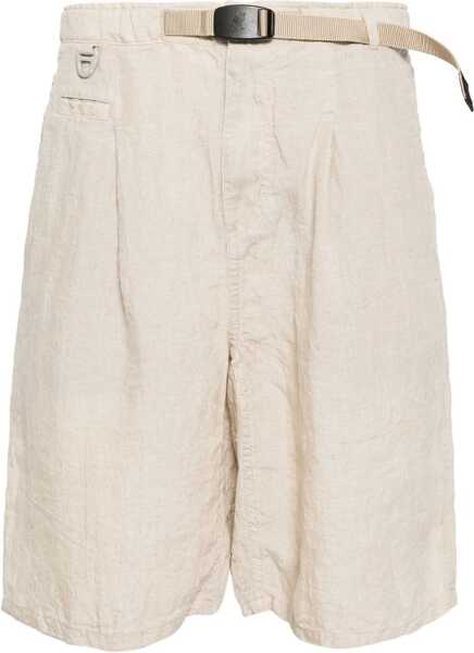 Pantaloni scurti UNDERCOVER Linen Shorts BEIGE Barbati (BM 18169744) 1