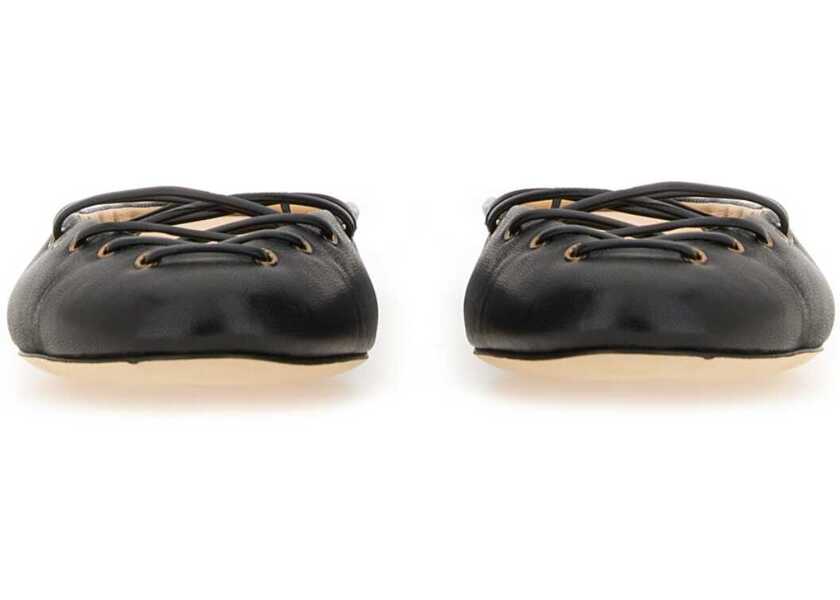 Balerini Chloe Ballerina Ghillies BLACK Femei (BM 18169762) 3