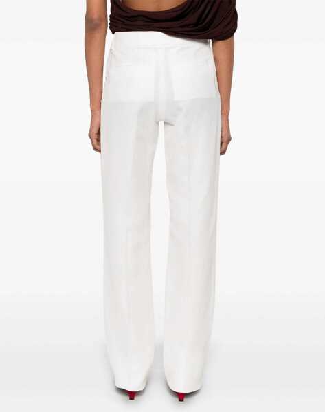 Pantaloni casual SPORTMAX Pants Raoul WHITE Femei (BM 18169777) 4