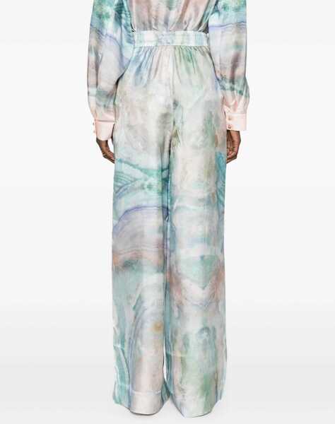 Pantaloni casual ZIMMERMANN Pants Illuminate MULTICOLOUR Femei (BM 18169798) 4