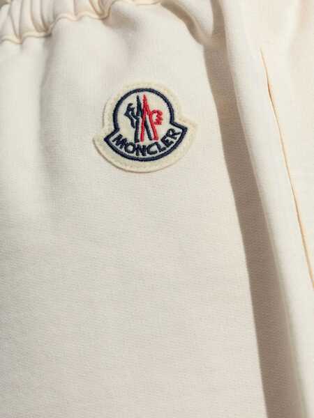 Pantaloni scurti Moncler Cotton Fleece Shorts IVORY Femei (BM 18169837) 5