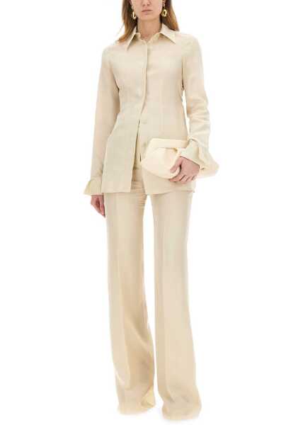 Pantaloni casual SPORTMAX Pants Hourly BEIGE Femei (BM 18169888) 2