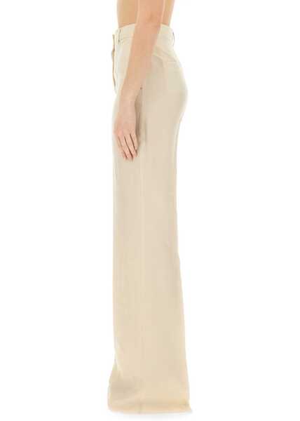 Pantaloni casual SPORTMAX Pants Hourly BEIGE Femei (BM 18169888) 4