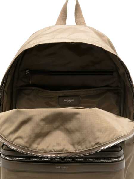 Rucsacuri Saint Laurent City Backpack BEIGE Barbati (BM 18169891) 5