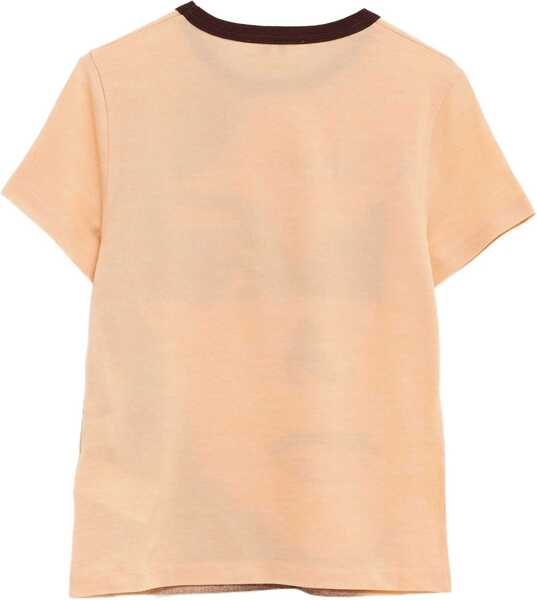 Tricouri Chloe Cotton Jersey Logo T-Shirt NUDE Femei (BM 18169978) 2