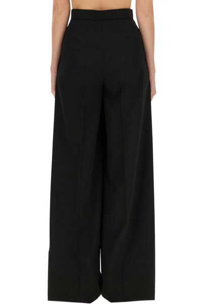 Pantaloni casual Max Mara Pants Nymph BLACK Femei (BM 18169999) 3