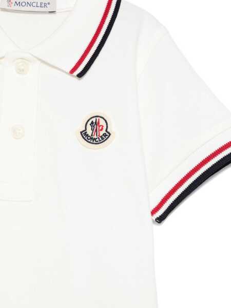 Tricouri Polo Moncler Polo WHITE Baieti (BM 18170047) 3