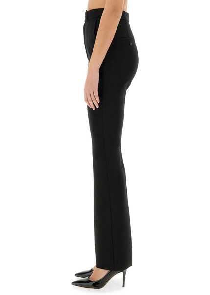 Pantaloni casual Max Mara Pant Pantheon BLACK Femei (BM 18170062) 4