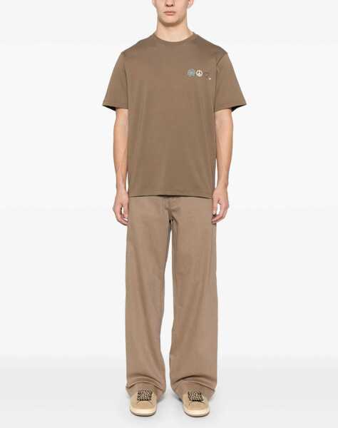 Blugi drepti Emporio Armani Bull Denim Jeans BROWN Barbati (BM 18170071) 2