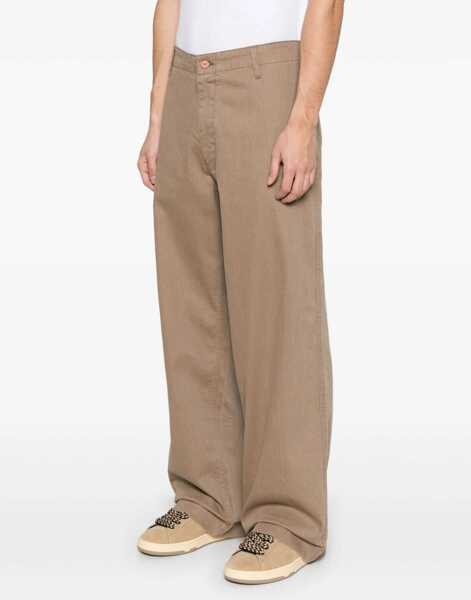 Blugi drepti Emporio Armani Bull Denim Jeans BROWN Barbati (BM 18170071) 3