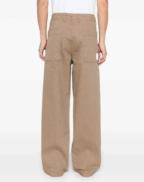 Blugi drepti Emporio Armani Bull Denim Jeans BROWN Barbati (BM 18170071) 4