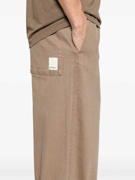 Blugi drepti Emporio Armani Bull Denim Jeans BROWN Barbati (BM 18170071) 5