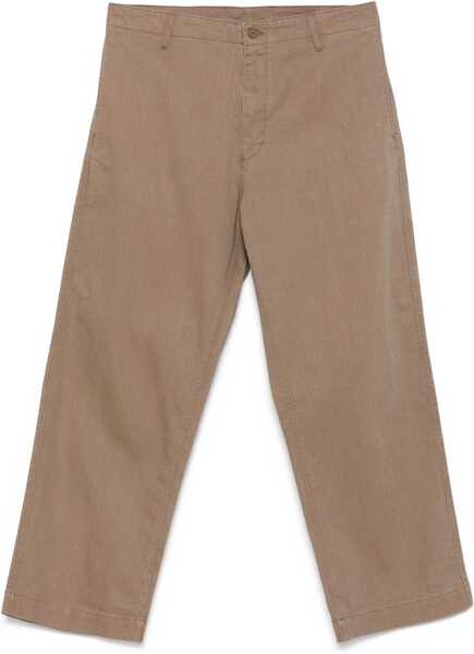 Blugi drepti Emporio Armani Bull Denim Jeans BROWN Barbati (BM 18170071) 1