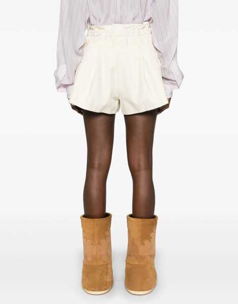 Pantaloni scurti Moncler Technical Twill Shorts BEIGE Femei (BM 18170098) 4